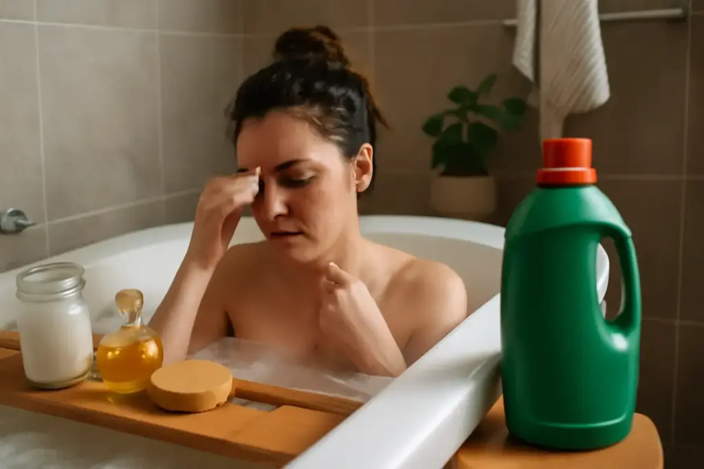 Bagno rilassante con ingredienti naturali: errori comuni che possono annullare i benefici
