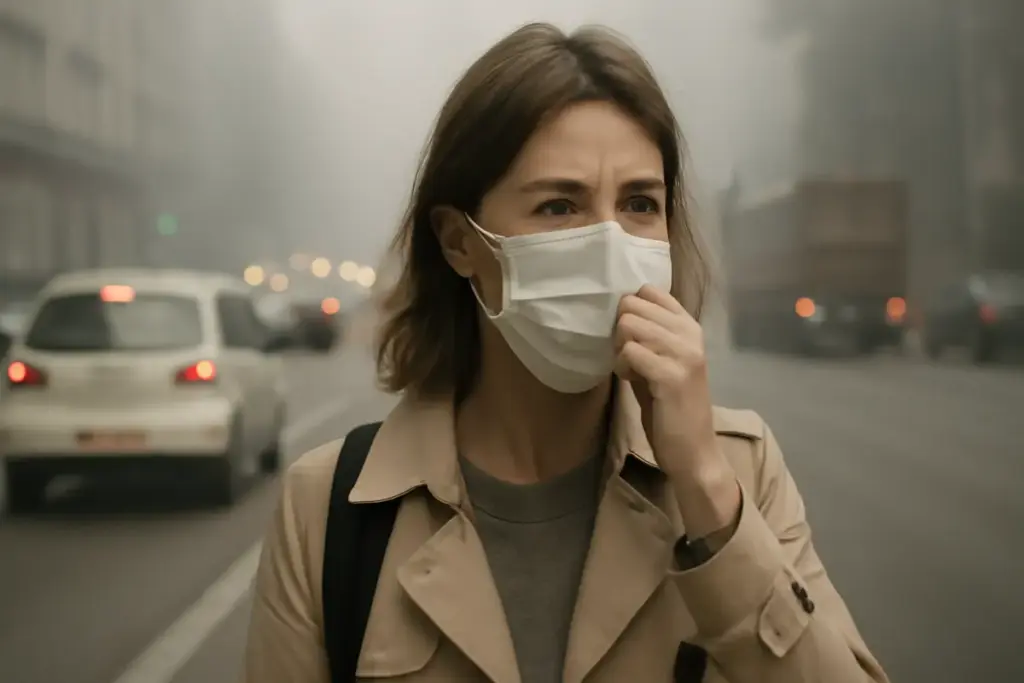 Inquinamento e salute respiratoria: le precauzioni quotidiane che fanno la differenza anche in città