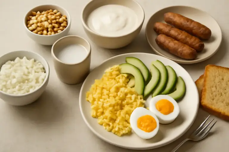 Colazione proteica senza lattosio: i migliori abbinamenti per sentirsi sazi più a lungo